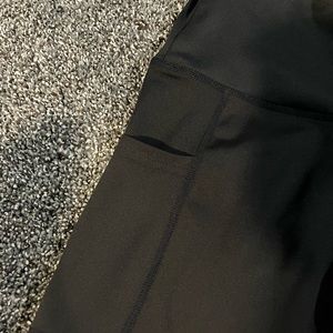 biker shorts with pockets, size S